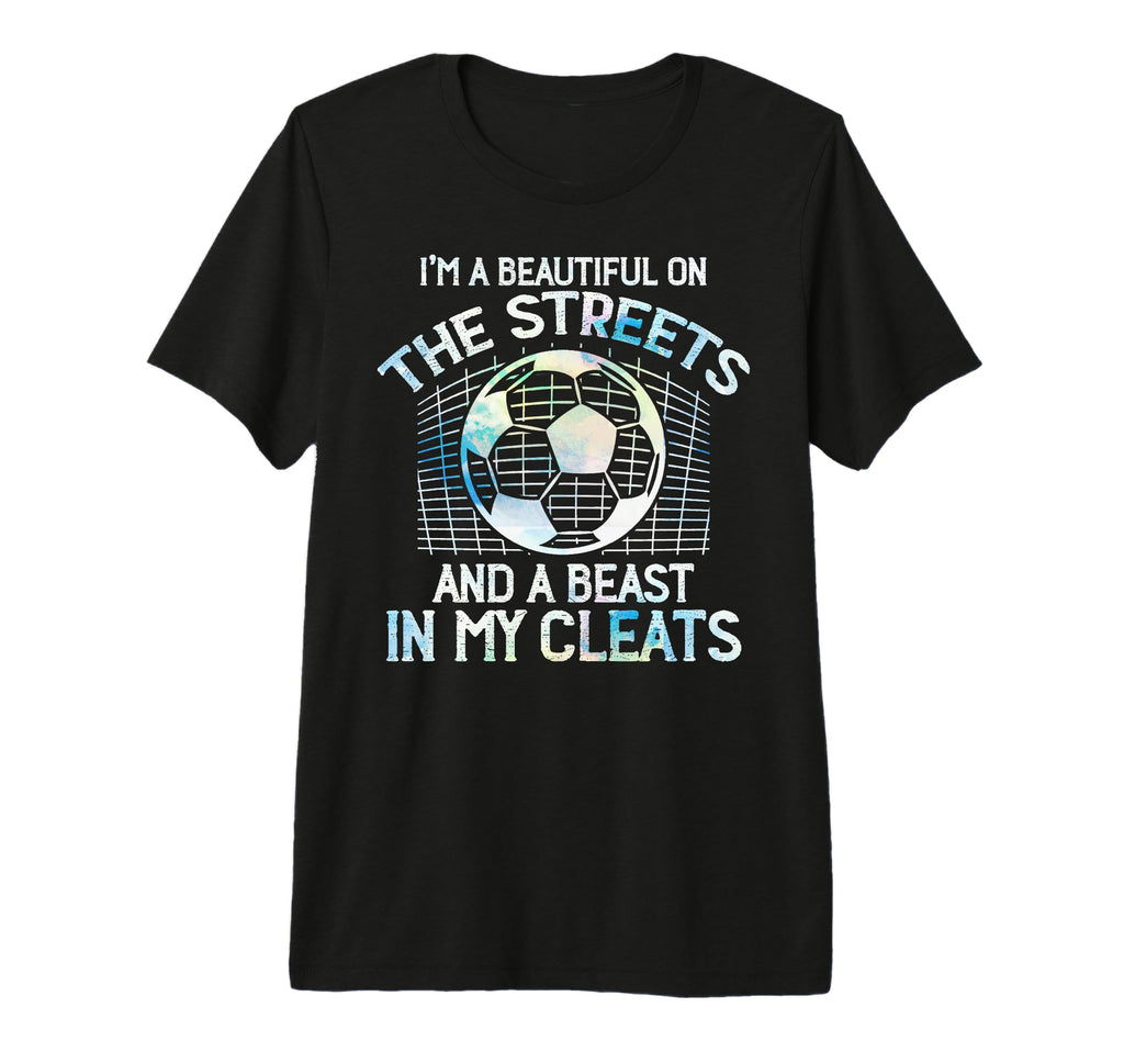 Soccer Player Team Cleats Goalie T-Shirt - Novelty Apparel for Adults - T-Shirt, Sweatshirt, Hoodie