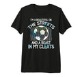 Soccer Player Team Cleats Goalie T-Shirt - Novelty Apparel for Adults - T-Shirt, Sweatshirt, Hoodie