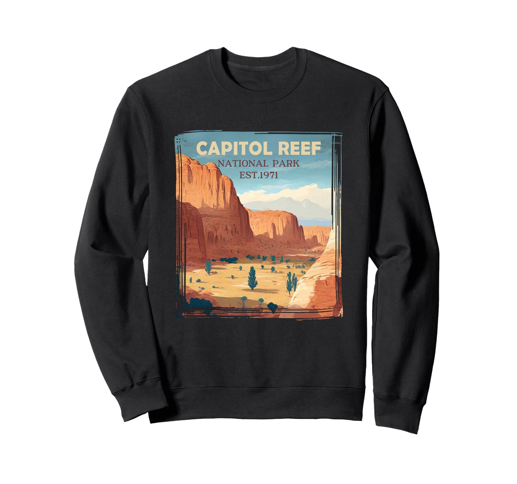Capitol Reef National Park Family Sweatshirt - Aesthetic Graphic Unisex - T-Shirt, Sweatshirt, Hoodie