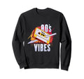 80S Vibes Cassette Tape Sweatshirt - Custom Art Print Unisex - T-Shirt, Sweatshirt, Hoodie