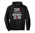 Cut From Different Cloth Urban Hip Hoodie - Fun Novelty Design for Adults - T-Shirt, Sweatshirt, Hoodie