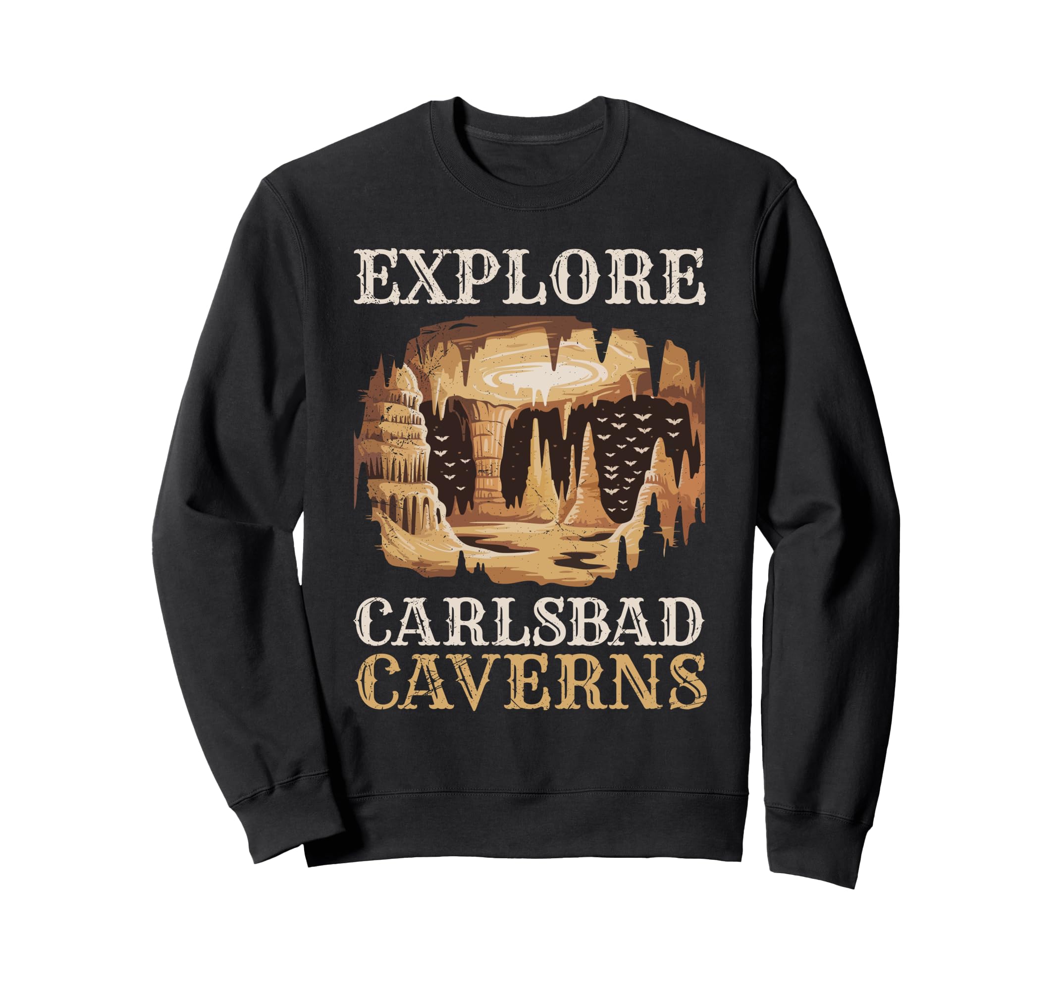 New Mexico Explore Carlsbad Sweatshirt - Novelty Apparel for Adults - T-Shirt, Sweatshirt, Hoodie