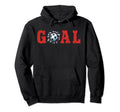 Goal Soccer Ball Break Wall Soccer Hoodie - Trendy Graphic for Adults - T-Shirt, Sweatshirt, Hoodie
