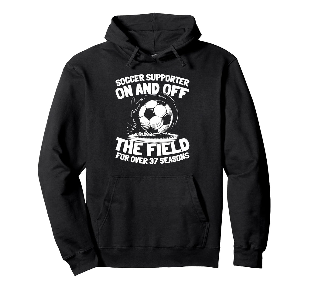 37Th Birthday Player Sports Team Soccer 37 Hoodie - Graphic Print Unisex - T-Shirt, Sweatshirt, Hoodie