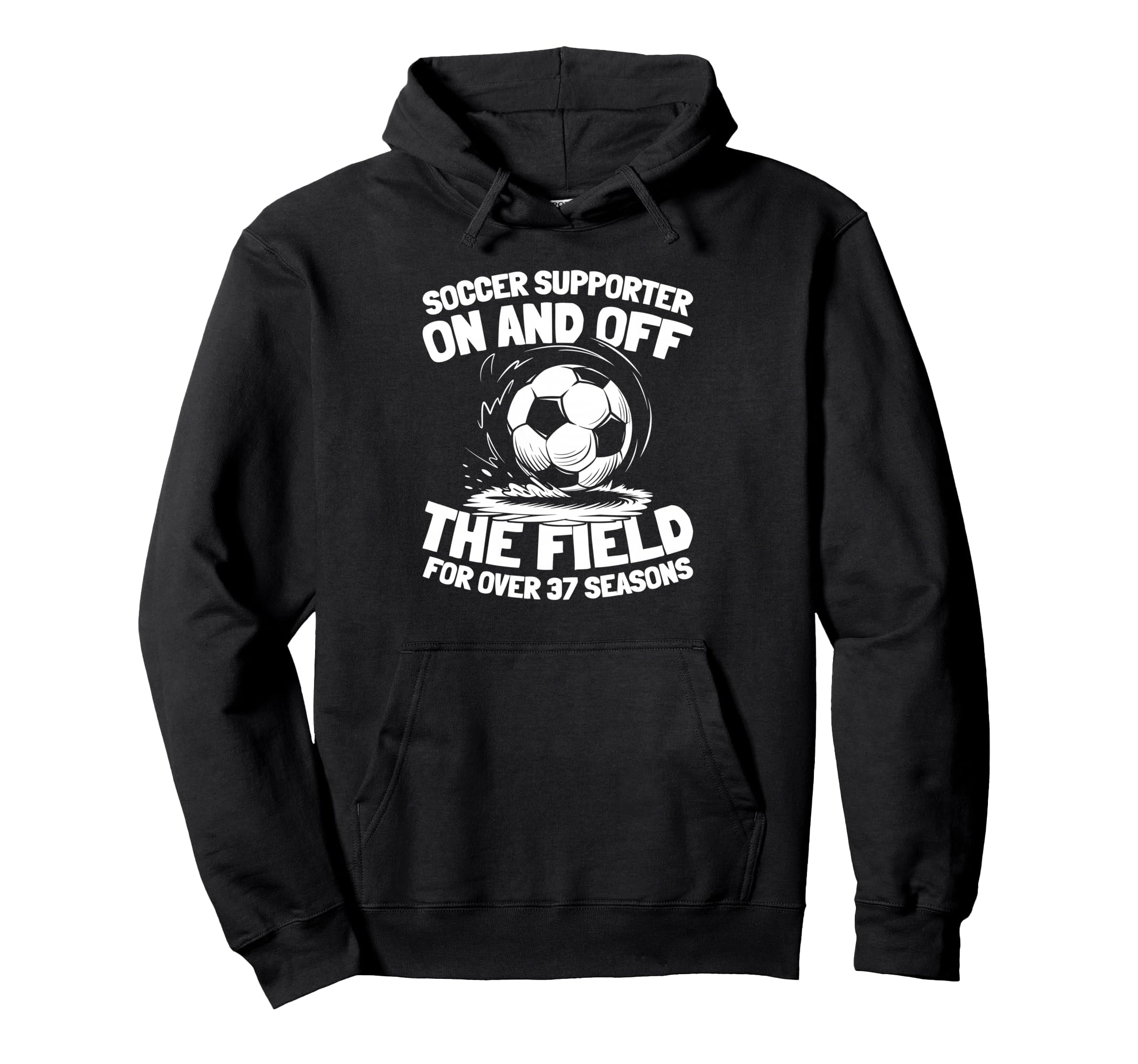 37Th Birthday Player Sports Team Soccer 37 Hoodie - Graphic Print Unisex - T-Shirt, Sweatshirt, Hoodie