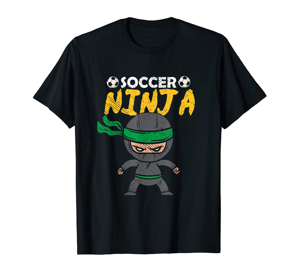 Soccer Ninja Player Football Goalie T-Shirt - Trendy Graphic Unisex - T-Shirt, Sweatshirt, Hoodie