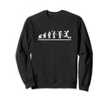 Soccer Player Evolution Funny Sweatshirt - Aesthetic Graphic for Adults - T-Shirt, Sweatshirt, Hoodie