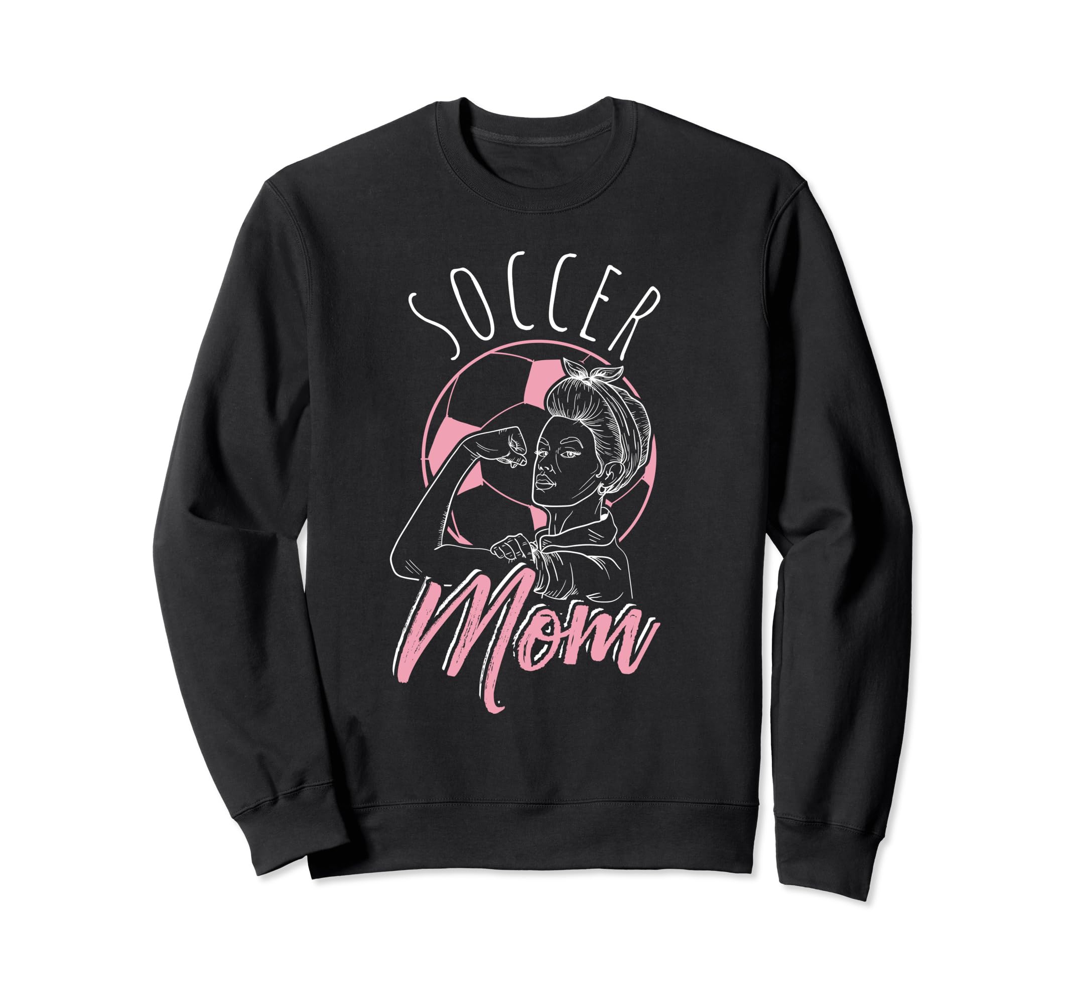 Soccer Mom Sport Athlete Family Sweatshirt - Novelty Apparel for Adults - T-Shirt, Sweatshirt, Hoodie