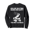 Roller Skating Disco Derby Skates Sweatshirt - Custom Art Print Men Women - T-Shirt, Sweatshirt, Hoodie