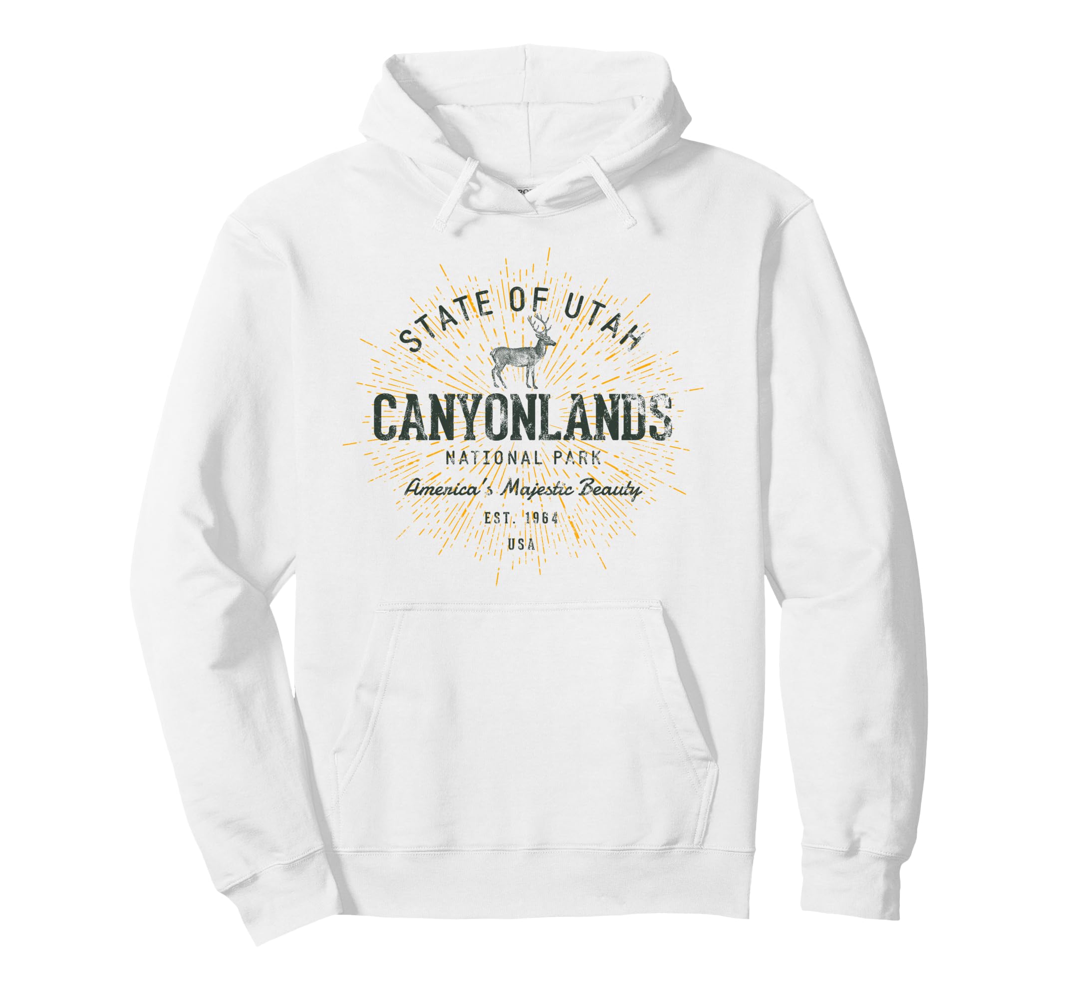 Canyonlands National Park Hoodie - Minimalist Print for Adults - T-Shirt, Sweatshirt, Hoodie