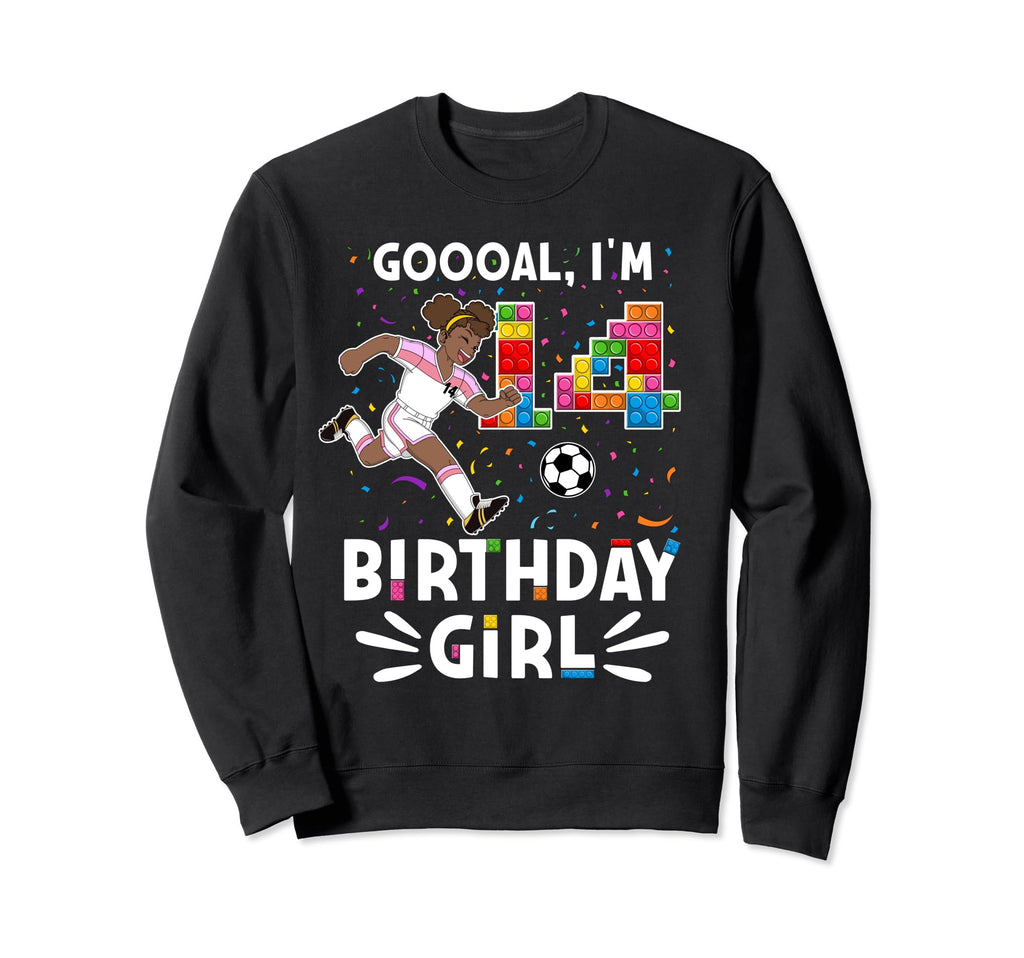 Goooal Im 14 I Building Blocks I 14Th Sweatshirt - Minimalist Print Unisex - T-Shirt, Sweatshirt, Hoodie