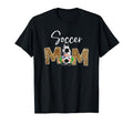 Soccer Mom Life Gnome Game Day Leopard T-Shirt - Unique Graphic Men Women - T-Shirt, Sweatshirt, Hoodie