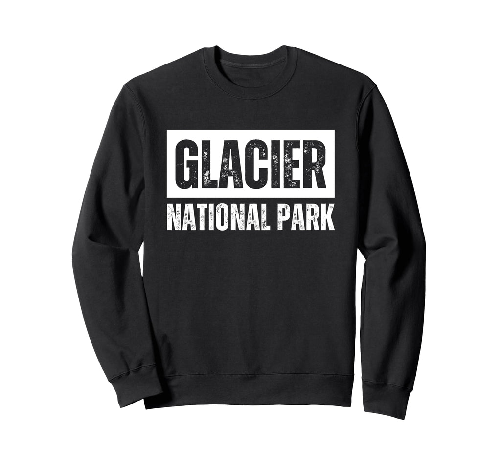 Glacier National Park Souvenirs Sweatshirt - Custom Art Print Men Women - T-Shirt, Sweatshirt, Hoodie