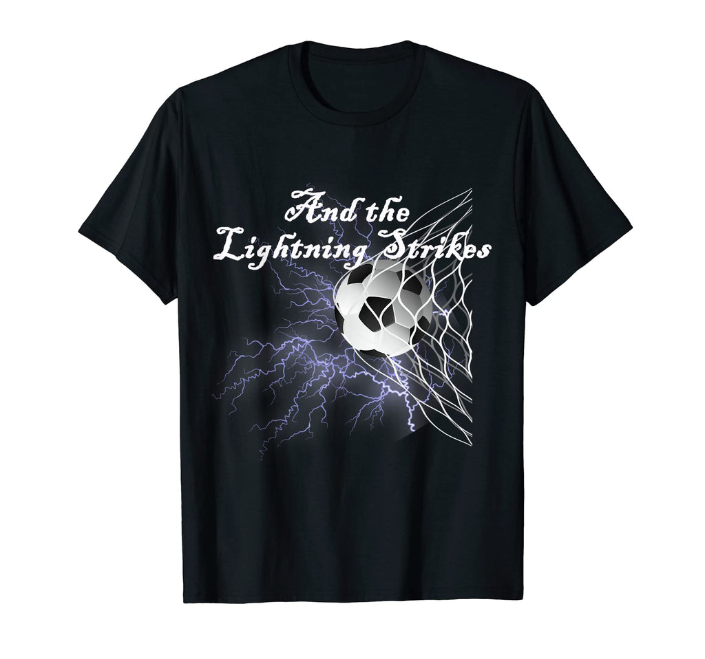 Thunderbolts Volleyball Soccer T-Shirt - Minimalist Print for Adults - T-Shirt, Sweatshirt, Hoodie