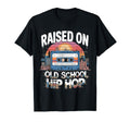 Raised Old School Hip Hop Cassette T-Shirt - Minimalist Print Men Women - T-Shirt, Sweatshirt, Hoodie