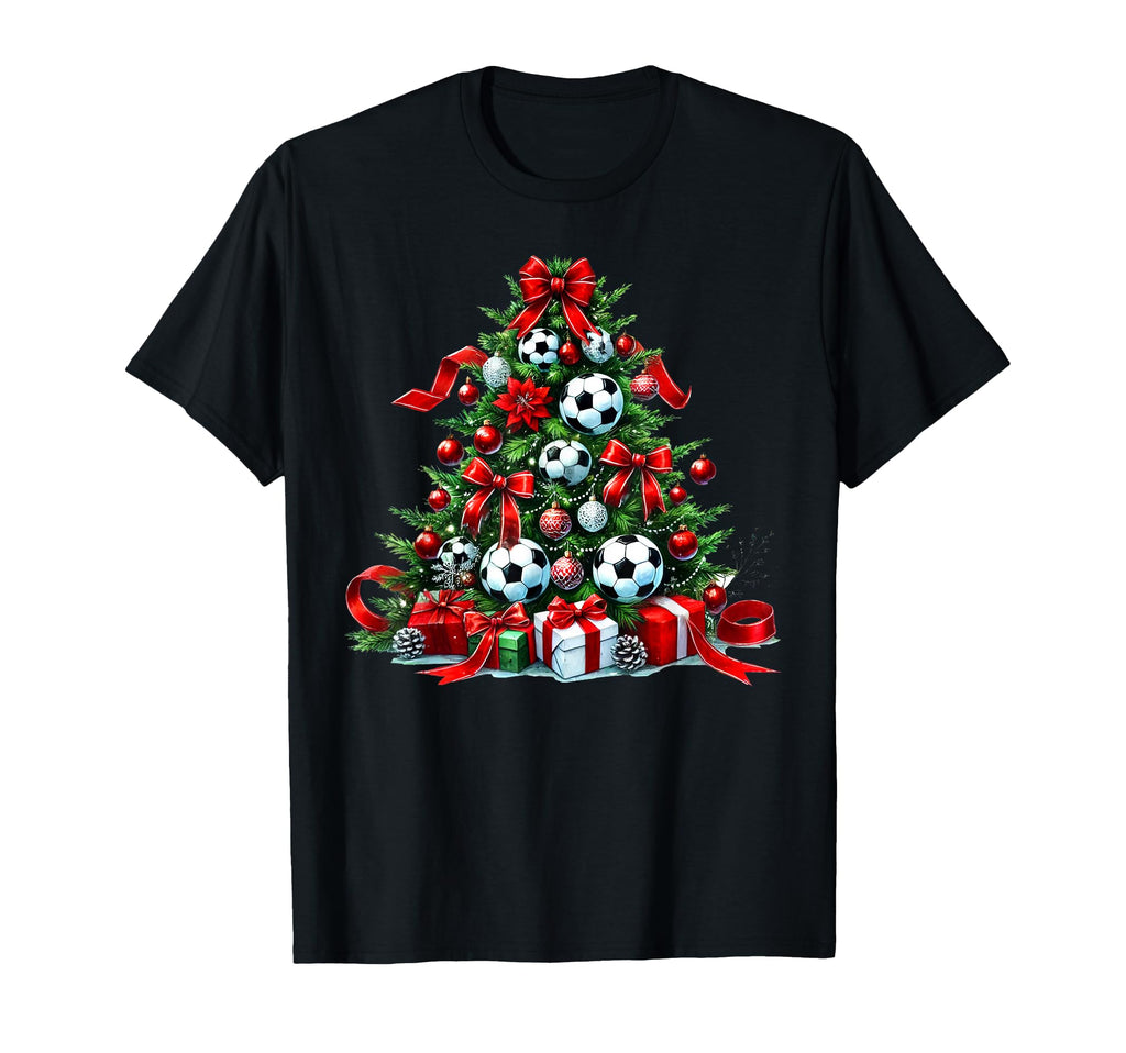 Coquette Bow Soccer Tree Lights Sports T-Shirt - Graphic Print for Adults - T-Shirt, Sweatshirt, Hoodie