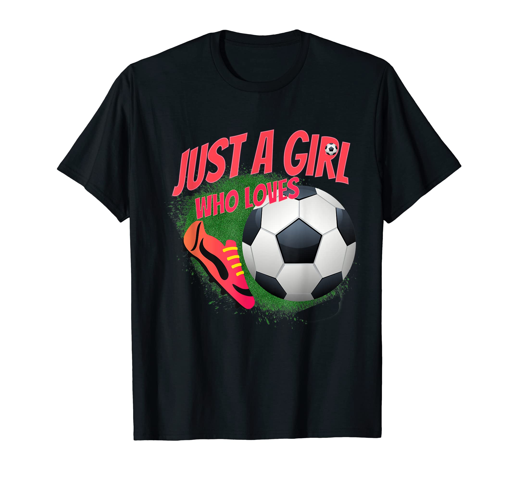Just Who Loves Soccer Ball Cleats T-Shirt - Trendy Graphic Men Women - T-Shirt, Sweatshirt, Hoodie