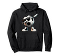 Funny Dabbing Dab Soccer Player Ball Hoodie - Custom Art Print Unisex - T-Shirt, Sweatshirt, Hoodie