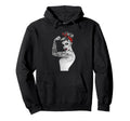 Power Pin Up Old School Tattoo Hoodie - Unique Graphic Unisex - T-Shirt, Sweatshirt, Hoodie