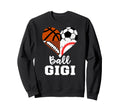 Ball Gigi Soccer Football Sweatshirt - Minimalist Print for Adults - T-Shirt, Sweatshirt, Hoodie