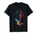 Ball Game Football Paint Splash T-Shirt - Aesthetic Graphic Men Women - T-Shirt, Sweatshirt, Hoodie