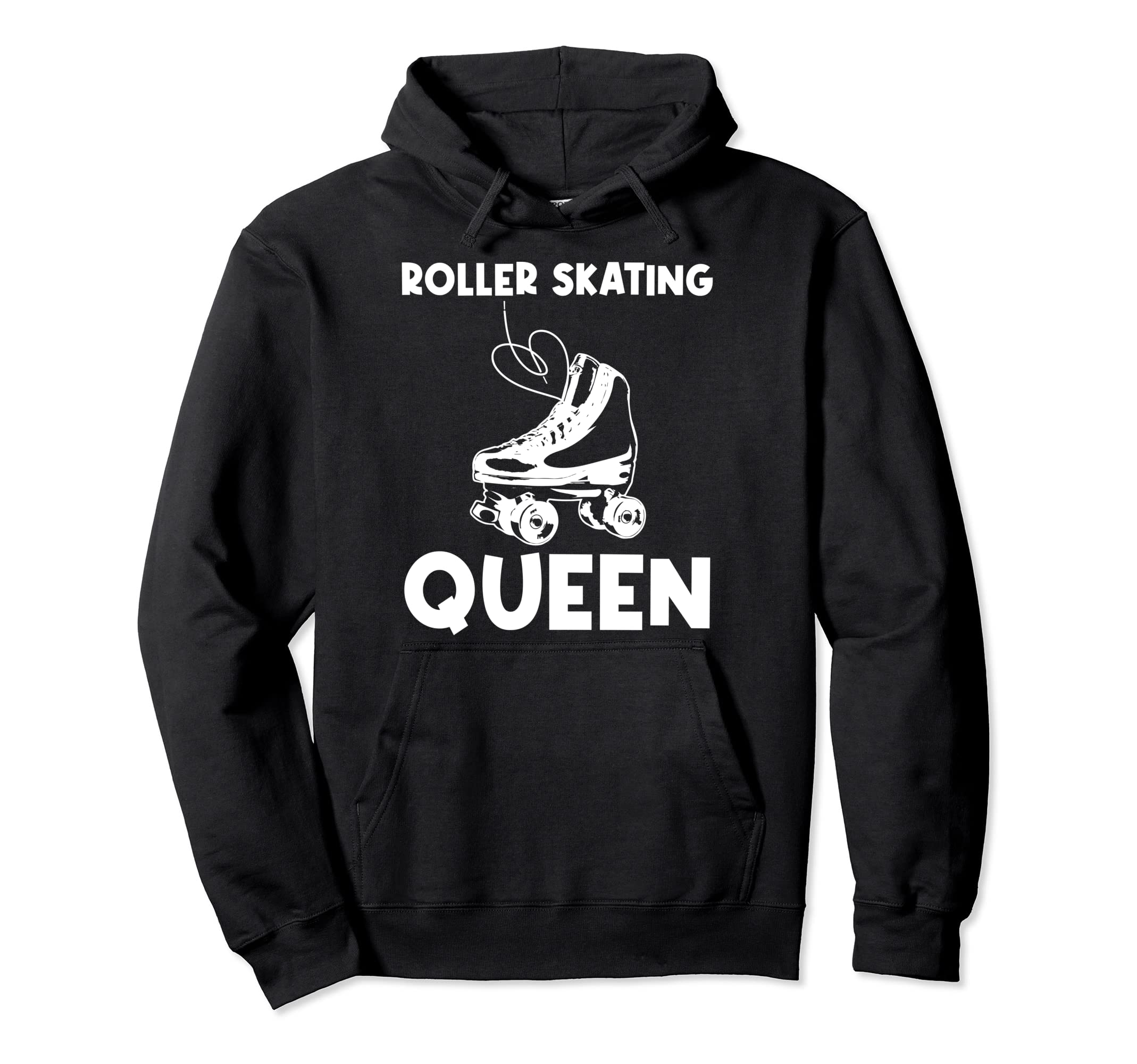 Roller Skating Mom Disco Derby Skates Hoodie - Fun Novelty Design Men Women - T-Shirt, Sweatshirt, Hoodie