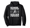 Funny Soccer Art Gag Soccer Player Hoodie - Custom Art Print for Adults - T-Shirt, Sweatshirt, Hoodie