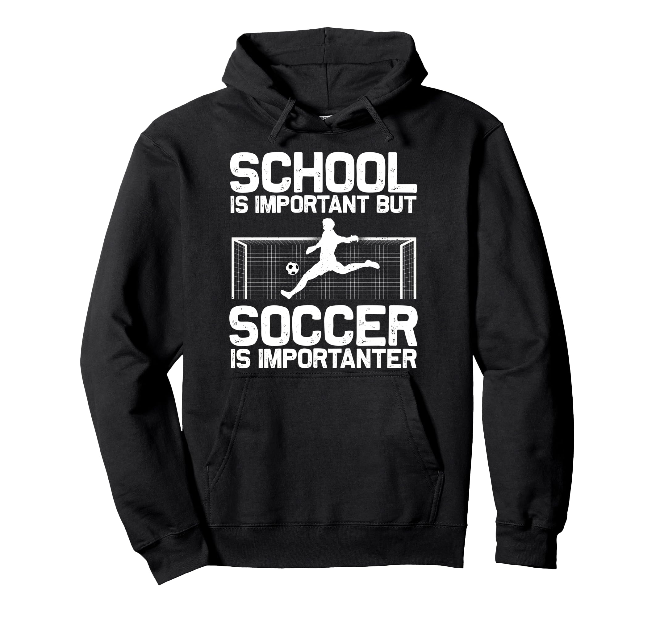 Funny Soccer Art Gag Soccer Player Hoodie - Custom Art Print for Adults - T-Shirt, Sweatshirt, Hoodie