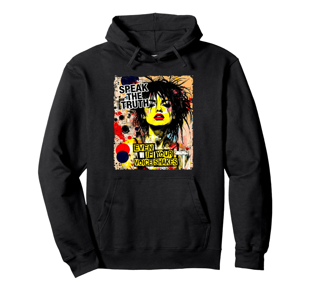 Punk Colorful 90S Urban Grunge Art Hoodie - Aesthetic Graphic Unisex - T-Shirt, Sweatshirt, Hoodie