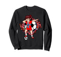 Dabbing Soccer Norway Fan Jersey Sweatshirt - Fun Novelty Design Unisex - T-Shirt, Sweatshirt, Hoodie