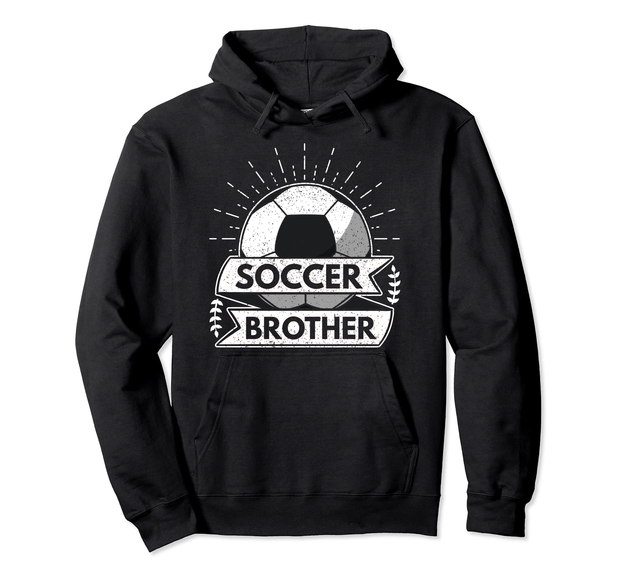 Soccer Brother Player Goalie Game Ball Hoodie - Trendy Graphic for Adults - T-Shirt, Sweatshirt, Hoodie