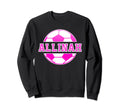 Allinah Name Soccer Play Football Sweatshirt - Minimalist Print Unisex - T-Shirt, Sweatshirt, Hoodie