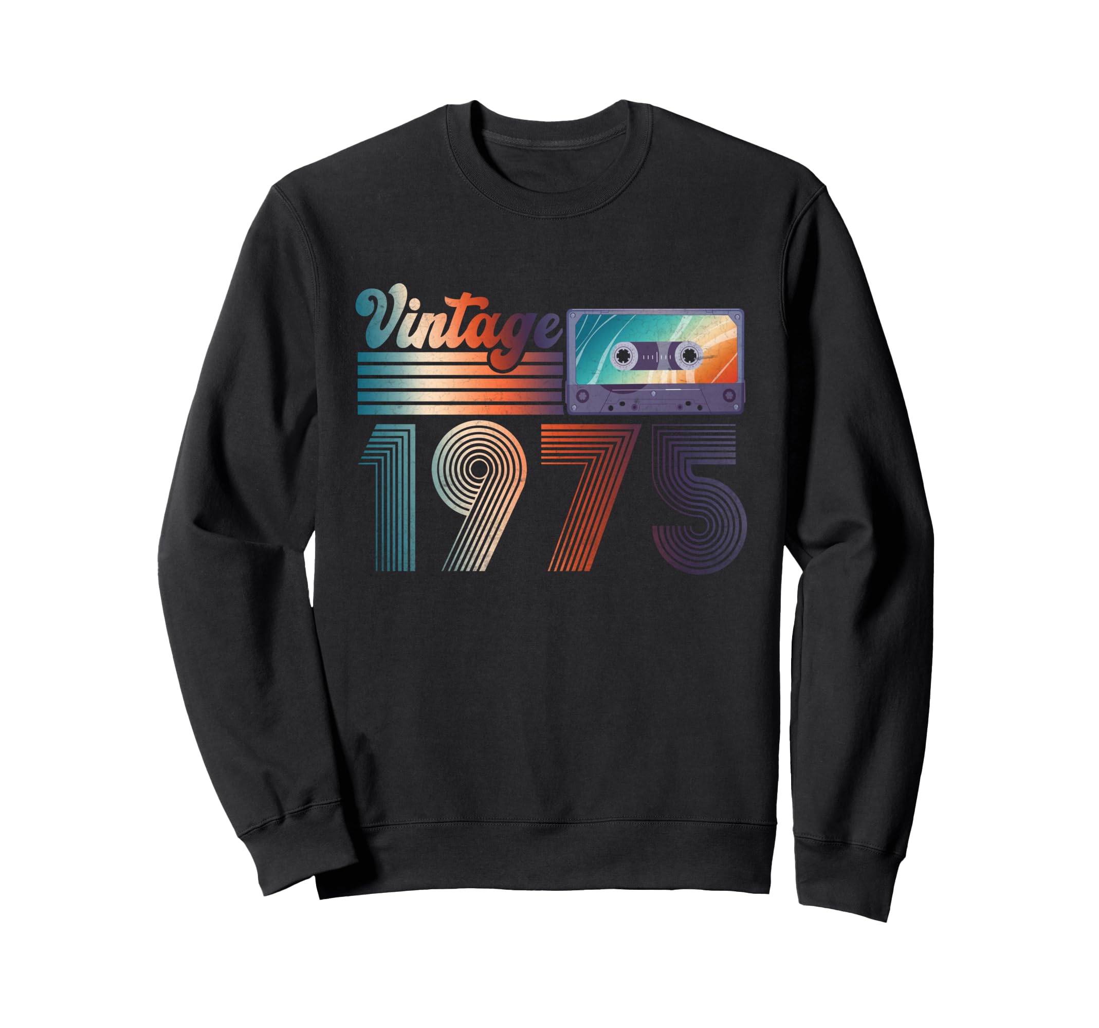 1975 50Th Birthday Gifts 50 Years Sweatshirt - Custom Art Print for Adults - T-Shirt, Sweatshirt, Hoodie