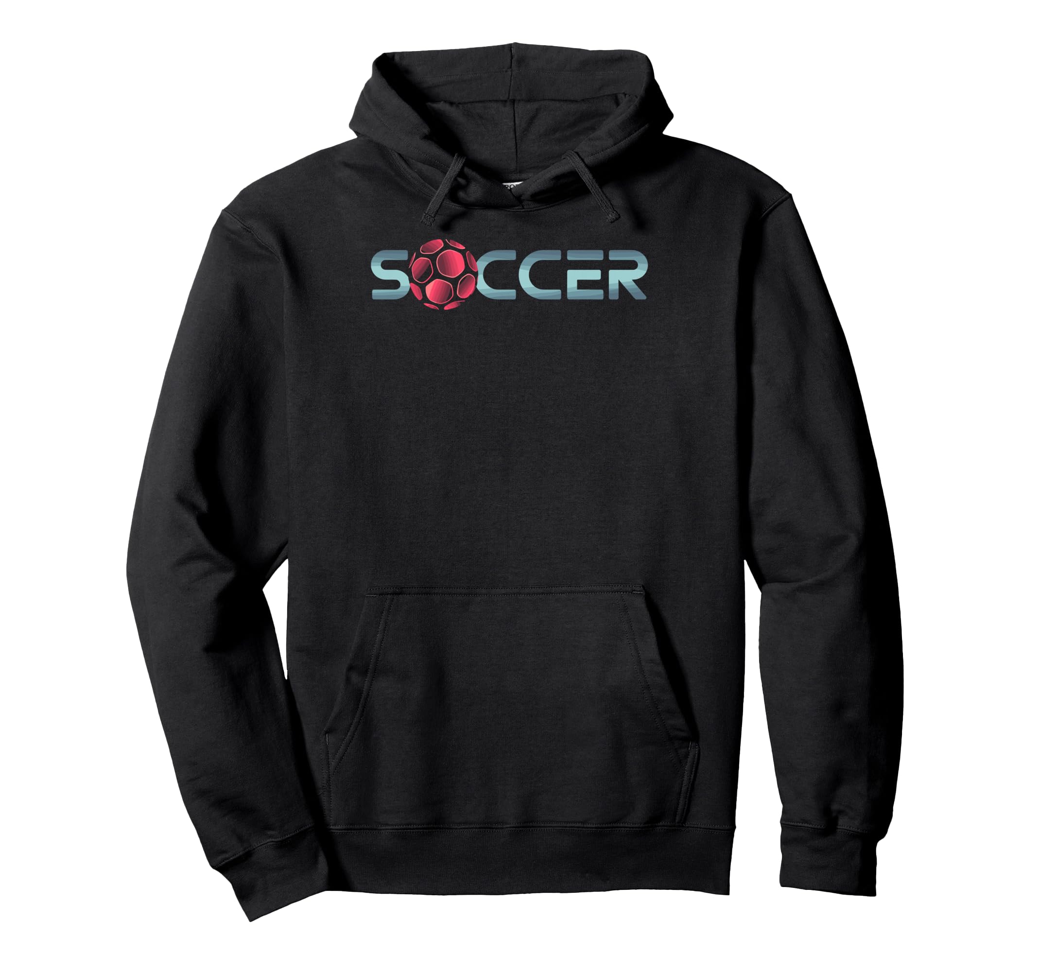 Soccer Football Ball Soccer Player Coach Fan Hoodie - Unique Graphic Unisex - T-Shirt, Sweatshirt, Hoodie