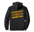 Soccer Coaching Training Trainer Hoodie - Aesthetic Graphic for Adults - T-Shirt, Sweatshirt, Hoodie