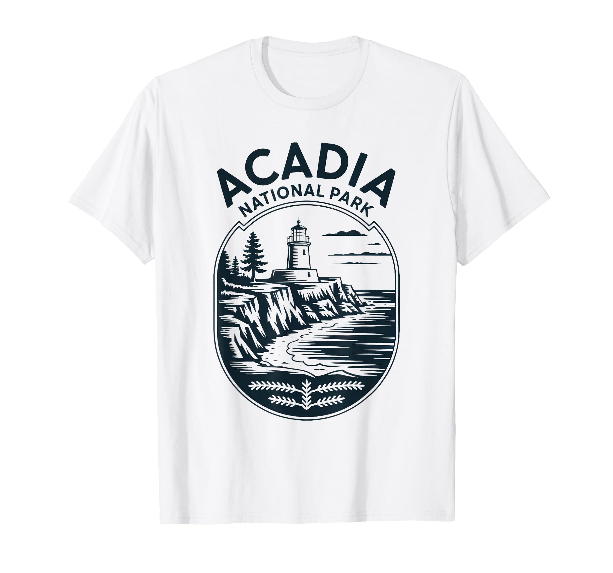 Acadia National Park Camping T-Shirt - Fun Novelty Design for Adults - T-Shirt, Sweatshirt, Hoodie