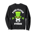 Soccer Striker Pure Clover Strikes Sweatshirt - Custom Art Print Unisex - T-Shirt, Sweatshirt, Hoodie