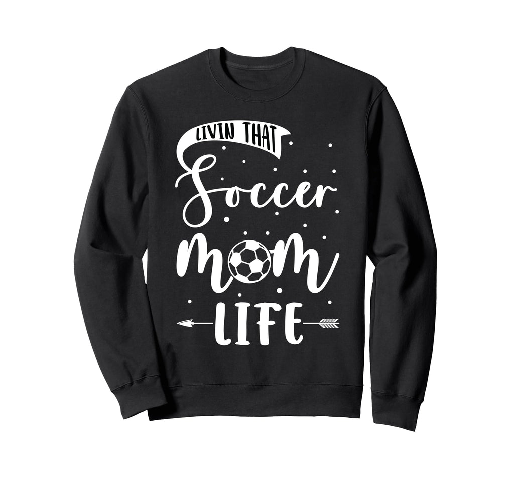 Soccer Mom Sweatshirt - Minimalist Print Men Women - T-Shirt, Sweatshirt, Hoodie