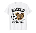 Soccer Mimi Heart Leopard Mimi T-Shirt - Casual Everyday Wear for Adults - T-Shirt, Sweatshirt, Hoodie