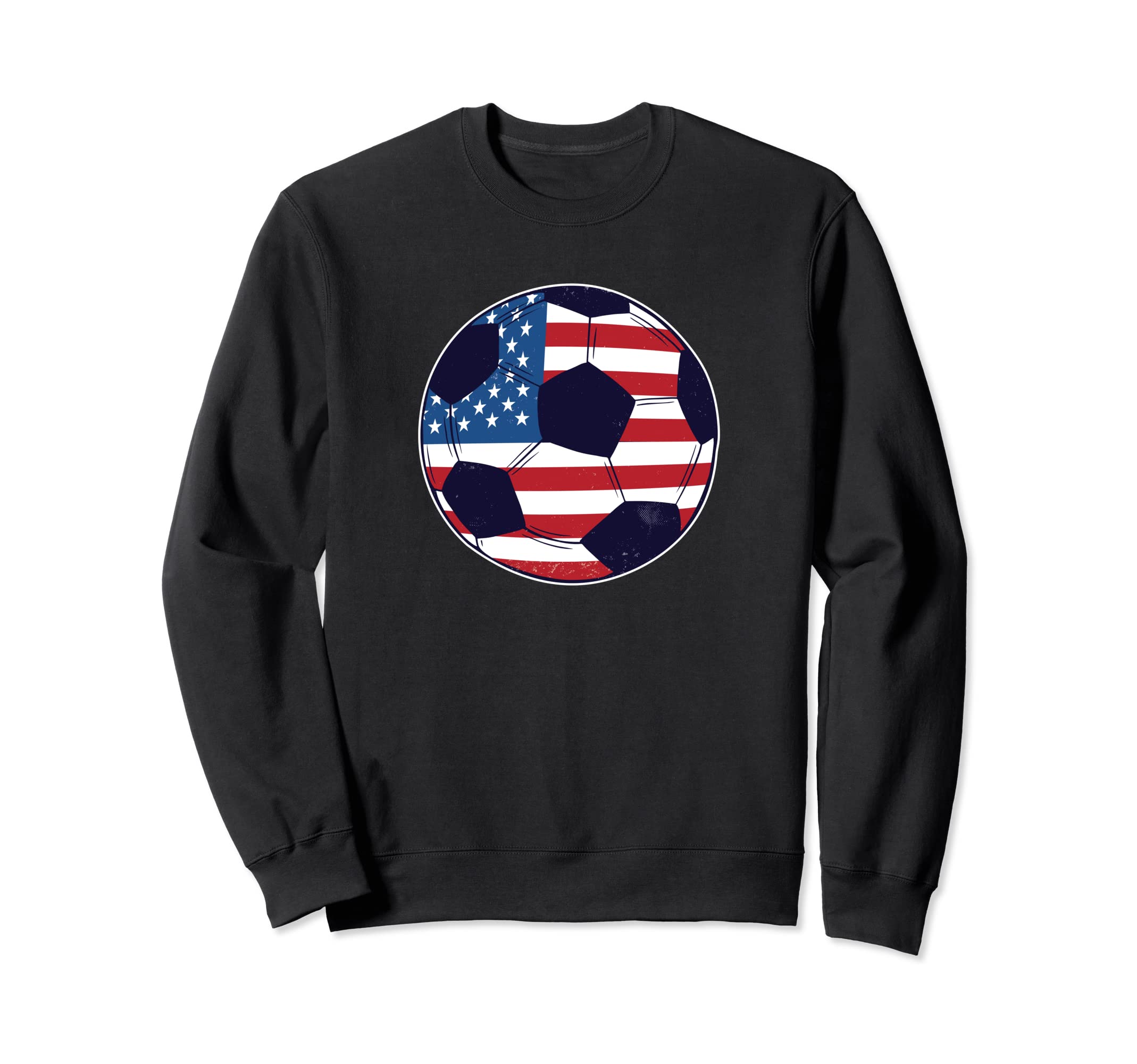 Soccer Sports Patriotic Usa Sweatshirt - Casual Everyday Wear for Adults - T-Shirt, Sweatshirt, Hoodie