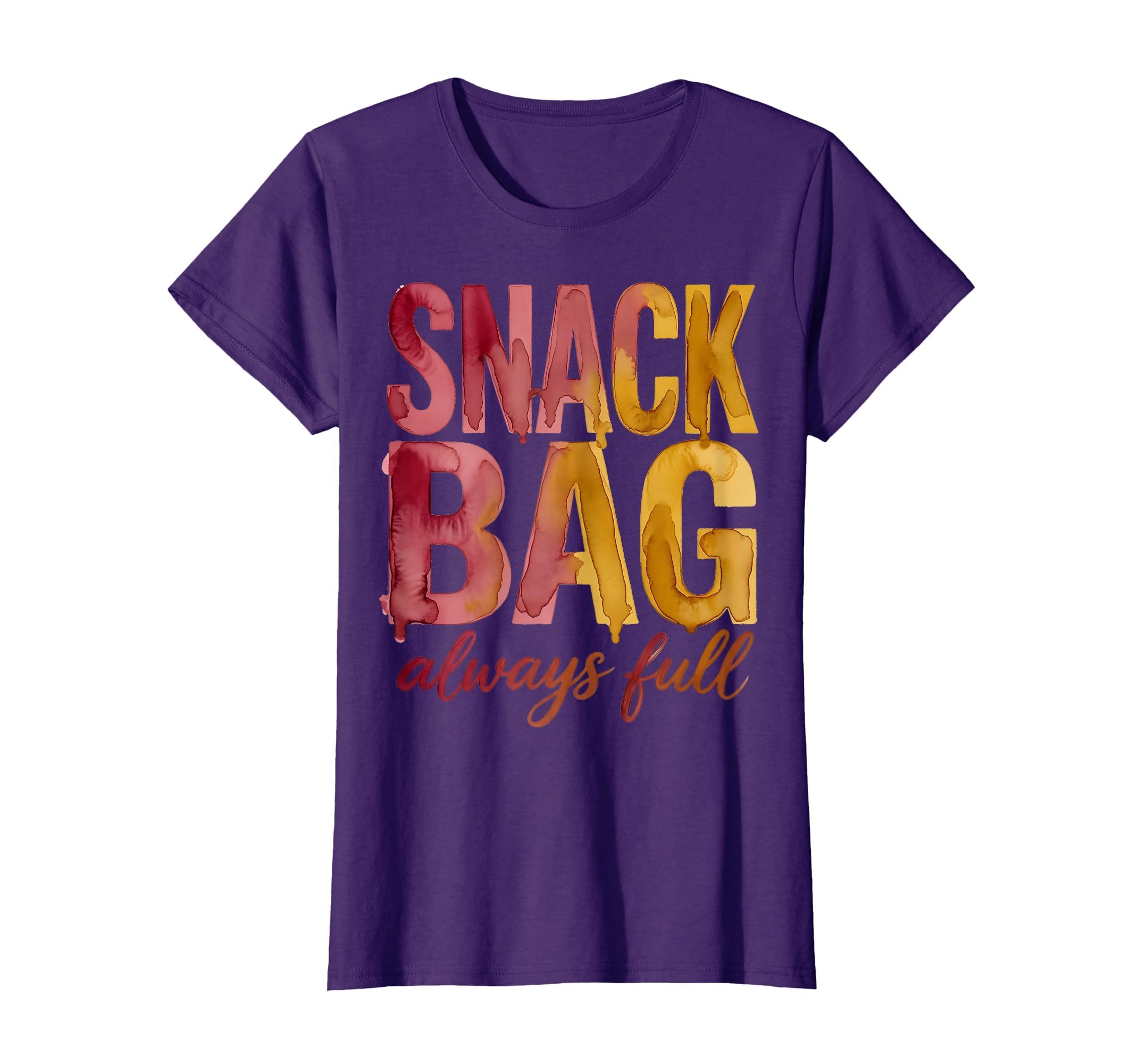 Soccer Mom Snack Bag Always Full T-Shirt - Minimalist Print Men Women - T-Shirt, Sweatshirt, Hoodie