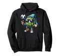 Soccer Melon Sunglasses Summer Vibes Player Hoodie - Trendy Graphic Unisex - T-Shirt, Sweatshirt, Hoodie