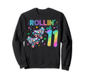 Roller Skates Birthday Outfit Sweatshirt - Fun Novelty Design Men Women - T-Shirt, Sweatshirt, Hoodie