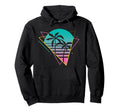 Vaporwave 80S 90S Retrowave Palm Trees Hoodie - Unique Graphic for Adults - T-Shirt, Sweatshirt, Hoodie