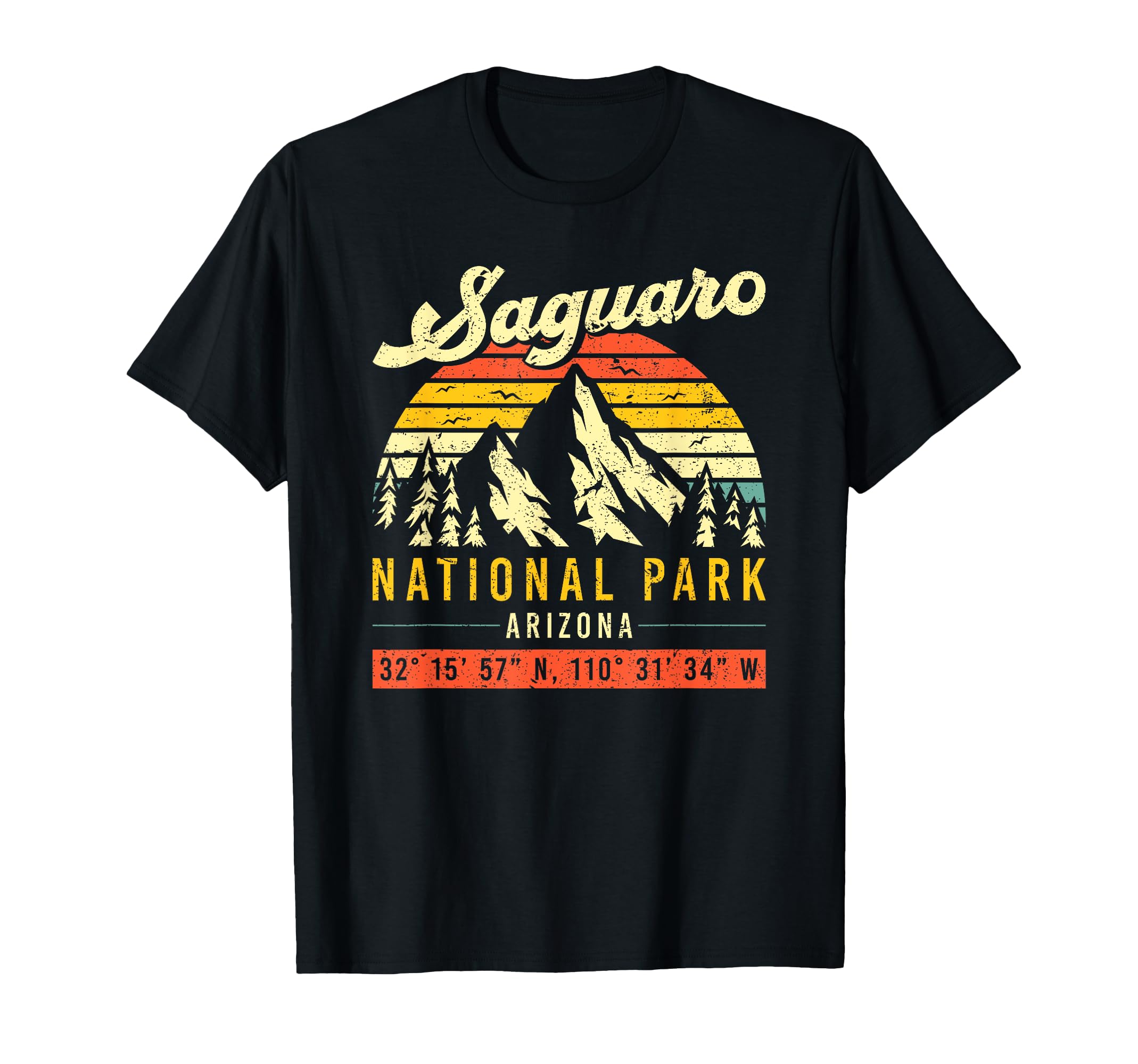 Saguaro Arizona National Park T-Shirt - Fun Novelty Design Men Women - T-Shirt, Sweatshirt, Hoodie