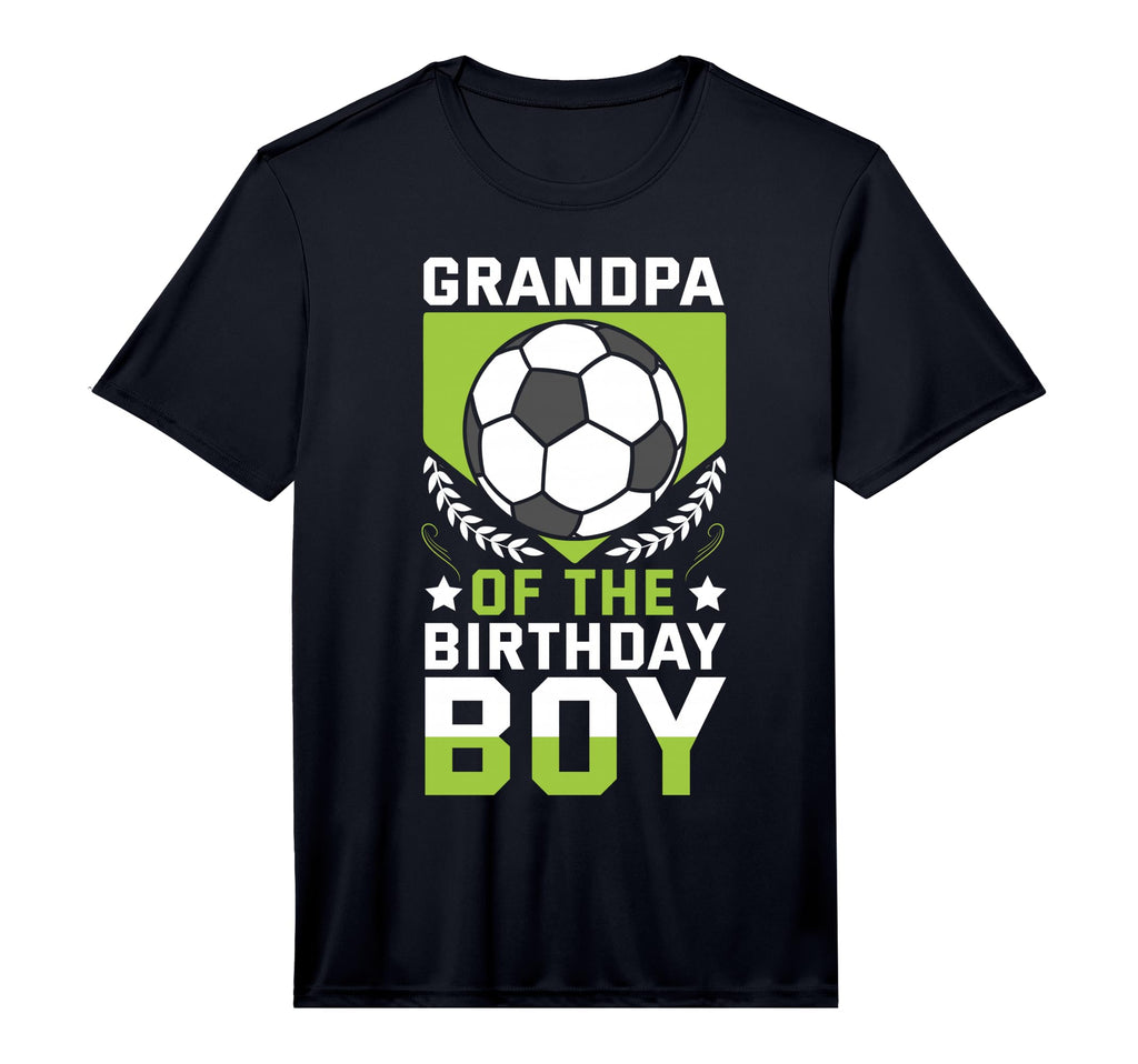 Grandpa Birthday Soccer Player T-Shirt - Casual Everyday Wear Men Women - T-Shirt, Sweatshirt, Hoodie