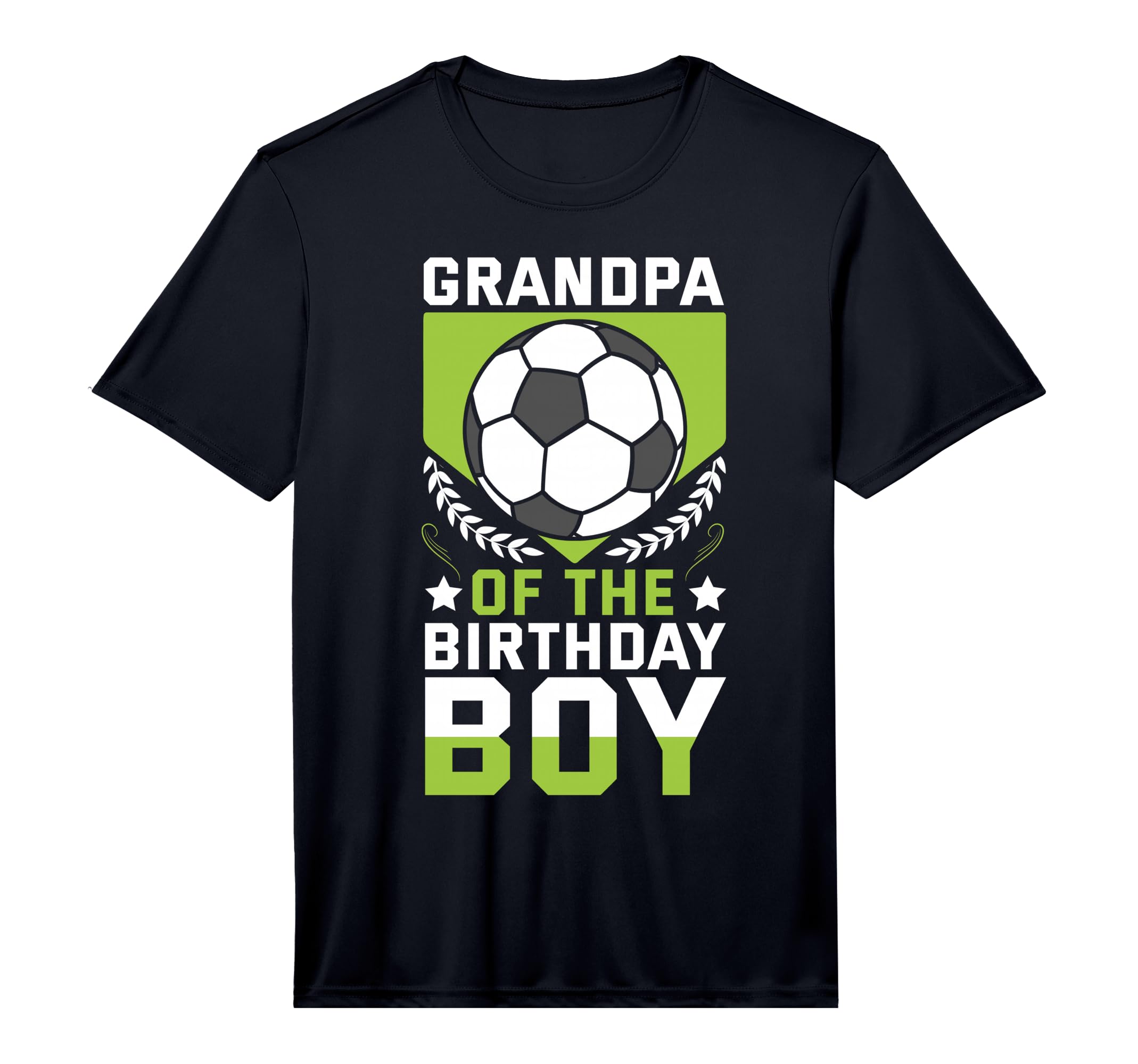 Grandpa Birthday Soccer Player T-Shirt - Casual Everyday Wear Men Women - T-Shirt, Sweatshirt, Hoodie