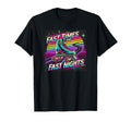 Fast Times And Fast Nights Roller Skate T-Shirt - Trendy Graphic Men Women - T-Shirt, Sweatshirt, Hoodie