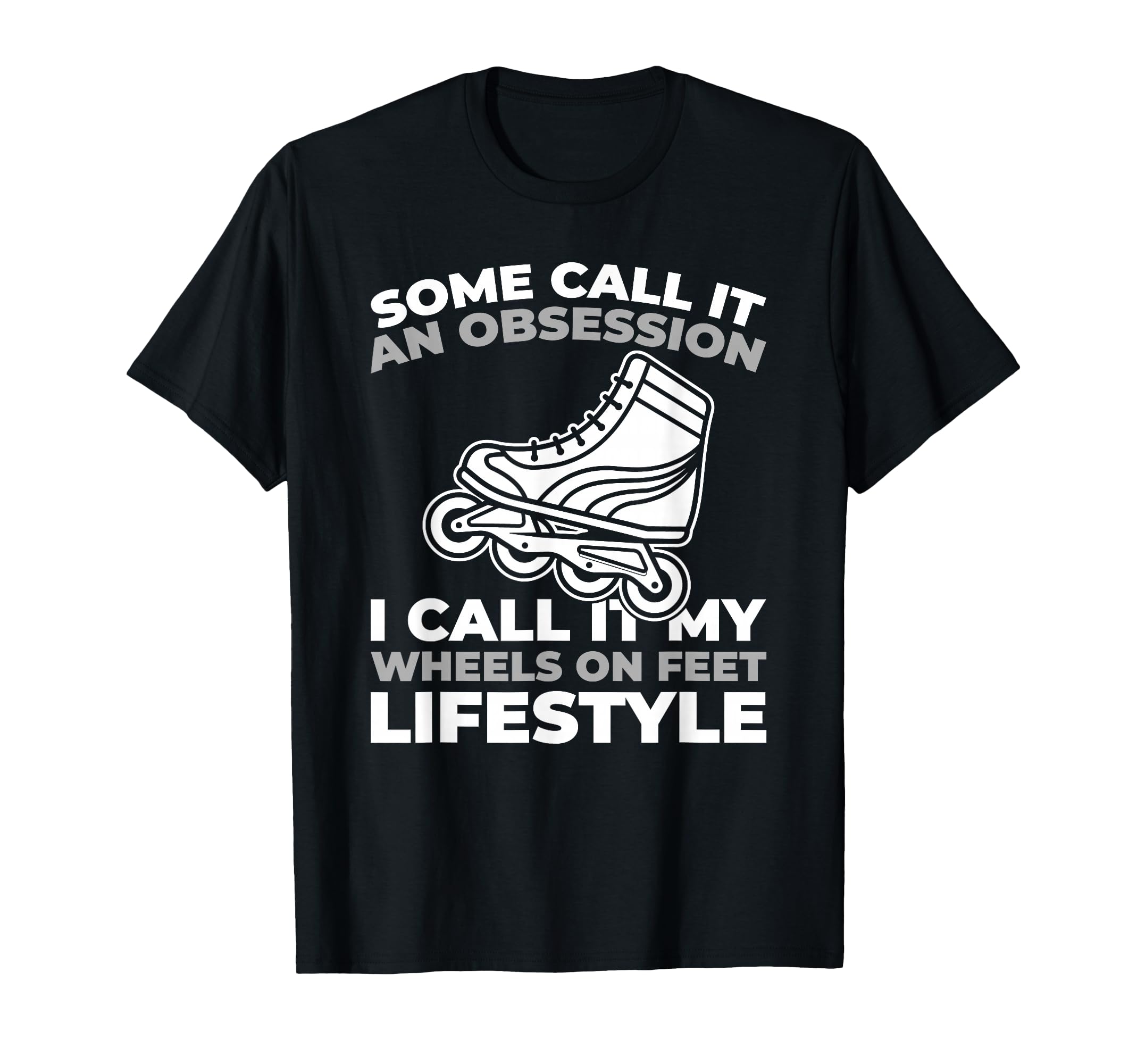 Skates Skater Roller Skating T-Shirt - Aesthetic Graphic for Adults - T-Shirt, Sweatshirt, Hoodie