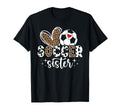 Soccer Sister Soccer Player Heart T-Shirt - Fun Novelty Design for Adults - T-Shirt, Sweatshirt, Hoodie